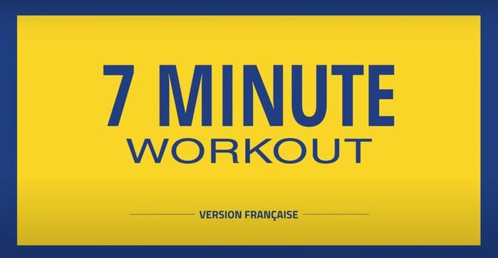 Application 7 Minutes Workout