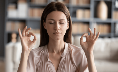 la méditation pour la perte de poids et la gestion du stress
