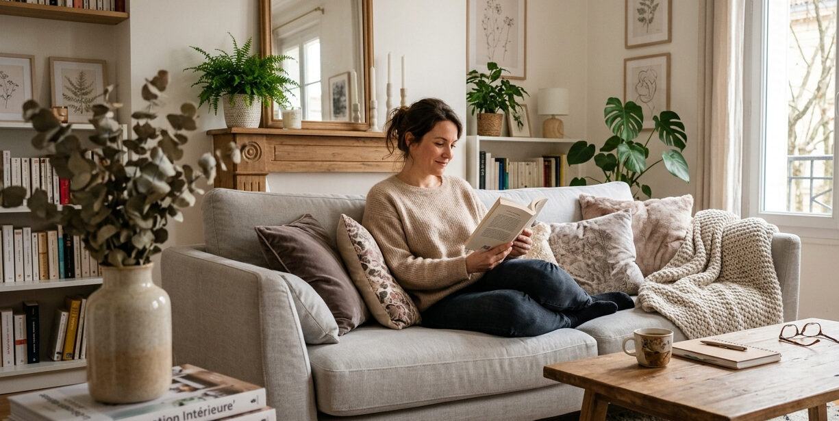 Comment créer une ambiance cosy dans un salon au féminin ?