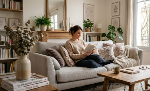 Comment créer une ambiance cosy dans un salon au féminin ?