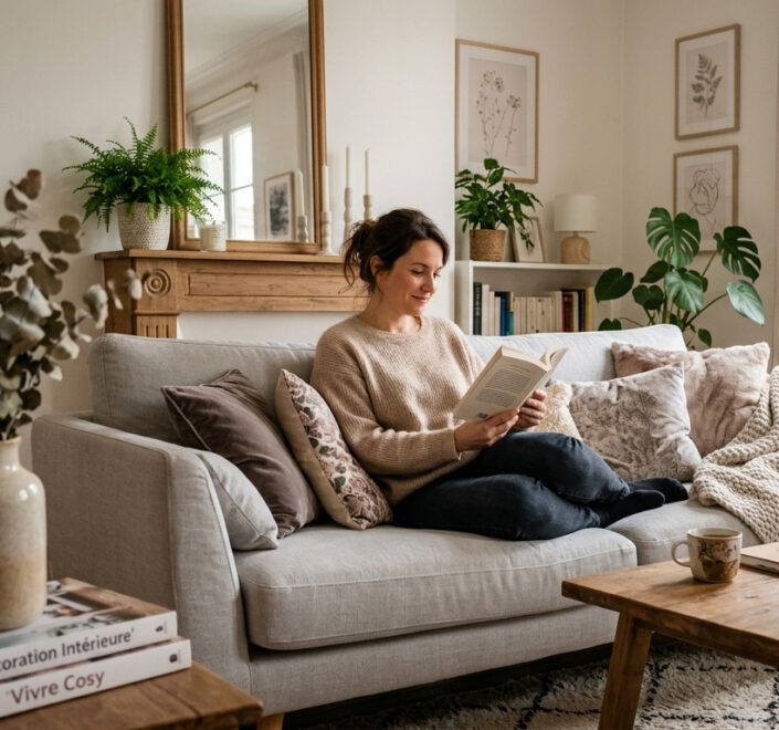 Comment créer une ambiance cosy dans un salon au féminin ?
