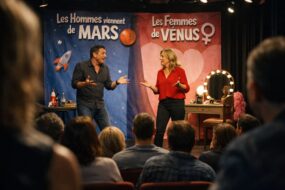 Les hommes viennent de mars et les femmes de venus : un spectacle à découvrir !