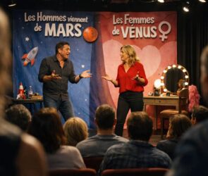 Les hommes viennent de mars et les femmes de venus : un spectacle à découvrir !