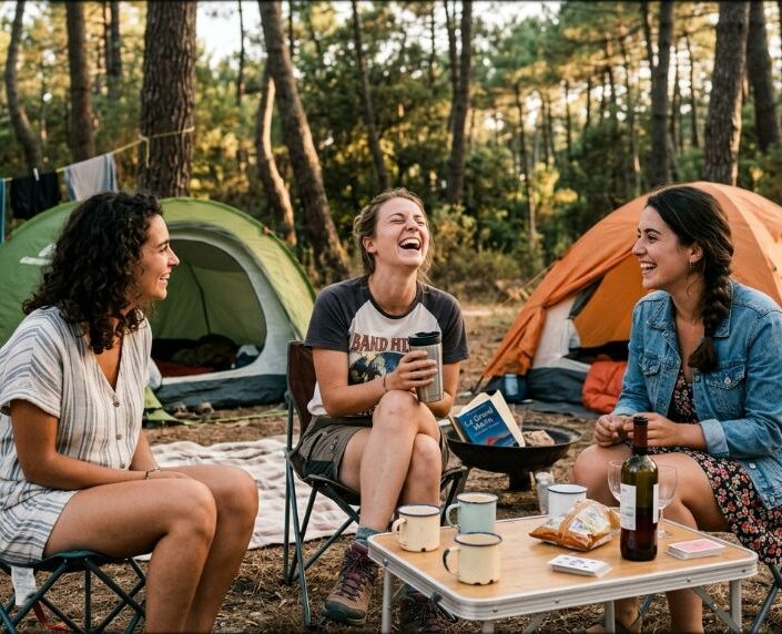 Partir en camping entre copines : ce que j'ai appris après six étés de tentes et de fous rires