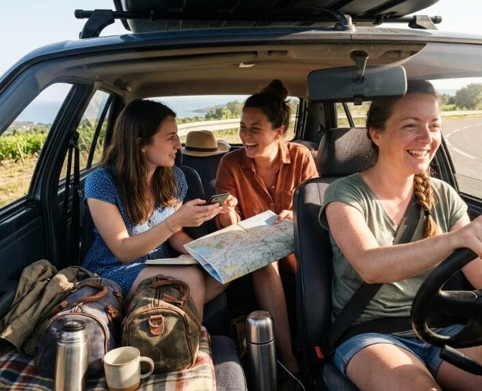 Partir seule entre copines : comment on prépare un road trip sans y laisser son énergie
